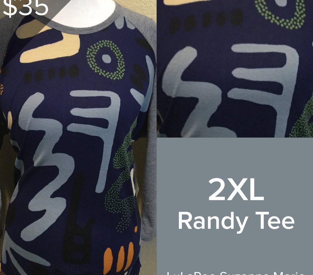 LuLaRoe Randy Tee